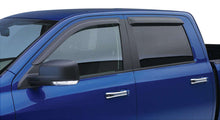 Laden Sie das Bild in den Galerie-Viewer, EGR 16-17 Nissan Titan Crew Cab SlimLine Tape-On WindowVisors Set of 4 - Light Smoke