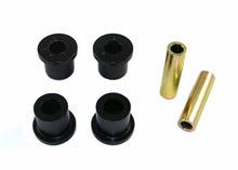 Laden Sie das Bild in den Galerie-Viewer, Whiteline Plus 97-05 Nissan Frontier D22 2WD Rear Spring Eye and Shackle Bushing