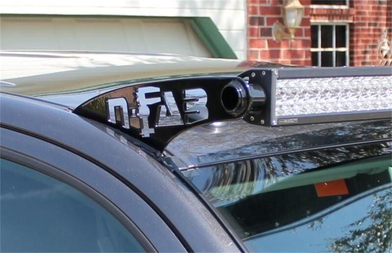 N-Fab Roof Mounts 10-17 Toyota 4 Runner - Gloss Black - 50 Series