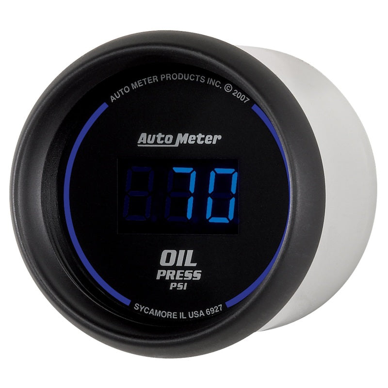 Autometer Cobalt Digital 52.4mm Black 0-100psi Oil Pressure Gauge