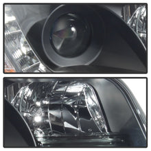 Cargar imagen en el visor de la galería, Spyder Audi A6 02-04 Projector Headlights Halogen Model Only - DRL Black PRO-YD-ADA601-DRL-BK