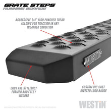 Cargar imagen en el visor de la galería, Westin Grate Steps Running Boards 68 in - Textured Black