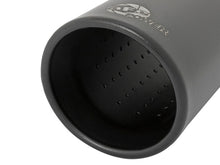 Load image into Gallery viewer, MACH Force-Xp 409 Stainless Steel Clamp-on Exhaust Tip 3in Inlet 4in Outlet - Black