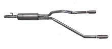 Laden Sie das Bild in den Galerie-Viewer, Gibson 11-13 Ford F-150 King Ranch 5.0L 3in/2.5in Cat-Back Dual Split Exhaust - Stainless