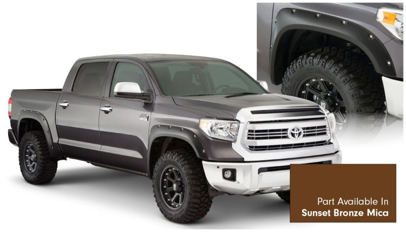 Bushwacker 16-17 Toyota Tundra Fleetside Pocket Style Flares 4pc - Sunset Bronze Mica