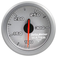 Carica l&#39;immagine nel visualizzatore di Gallery, Autometer Airdrive 2-1/6in Water Temperature Gauge 100-300 Degrees F - Silver