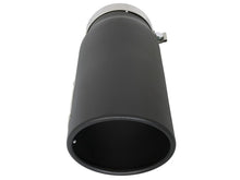 Carica l&#39;immagine nel visualizzatore di Gallery, aFe Power MACH Force-Xp 5in In x 6in Out x 15in L Bolt-On 409 SS Exhaust Tip - Black