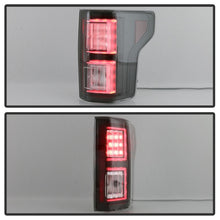 Cargar imagen en el visor de la galería, Spyder 18-19 Ford F-150 (w/Blind Spot Sensor) LED Tail Lights - Black (ALT-YD-FF15018-LED-BK)