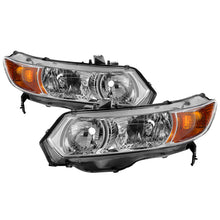 Load image into Gallery viewer, xTune Honda Civic 06-11 2dr Coupe OEM Style Headlights - Chrome HD-JH-HC06-2DR-AM-C