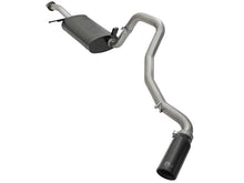 Laden Sie das Bild in den Galerie-Viewer, aFe MACHForce XP 2-1/2in 304 SS Cat Back Exhaust w/ Black Tips 2001-2016 Nissan Patrol (Y61) 4.8L