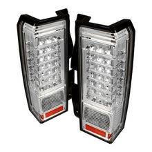 Load image into Gallery viewer, Xtune Hummer H3 06-09 ( Non H3T ) LED Tail Lights Chrome ALT-ON-HH306-LED-C