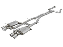 Carica l&#39;immagine nel visualizzatore di Gallery, aFe MACHForce XP 3in 304 SS Cat-Back Dual Mode Exhaust w/ Polished Tips 16-17 Cadillac ATS-V V6-3.6L