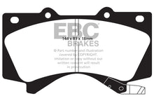 Cargar imagen en el visor de la galería, EBC 08+ Lexus LX570 5.7 Greenstuff Front Brake Pads