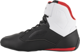 ALPINESTARS Faster-3 Rideknit Shoes - Black/White/Red - US 9.5 2510319123-9.5