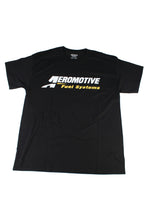 Cargar imagen en el visor de la galería, Aeromotive Logo T-Shirt (Black) - XXXL