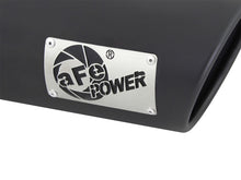 Carica l&#39;immagine nel visualizzatore di Gallery, aFe Diesel Exhaust Tip Bolt On Black 4in Inlex x 5in Outlet x 15in