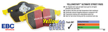 Carica l&#39;immagine nel visualizzatore di Gallery, EBC 08-17 Audi R8 4.2L/5.2L Yellowstuff Rear Brake Pads