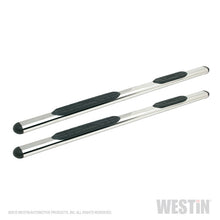 Laden Sie das Bild in den Galerie-Viewer, Westin Premier 4 Oval Nerf Step Bars 85 in - Stainless Steel