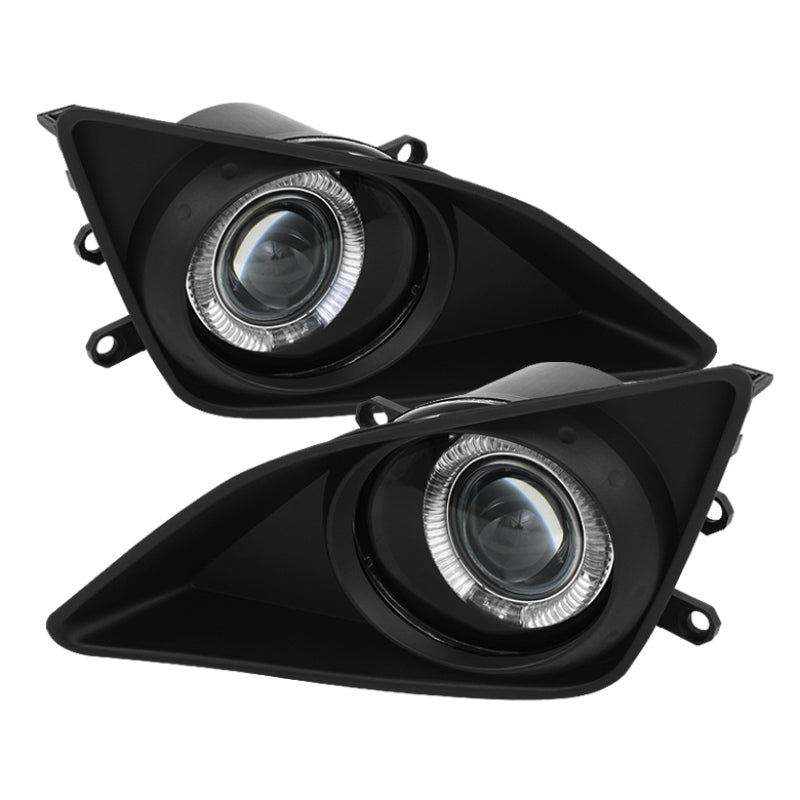 Spyder Toyota Corolla 09-10 Halo Projector Fog Lights w/Switch Clear FL-P-TCO08-HL