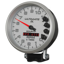 Carica l&#39;immagine nel visualizzatore di Gallery, Autometer 5 inch Ultimate DL Playback Tachometer 11000 RPM - Silver