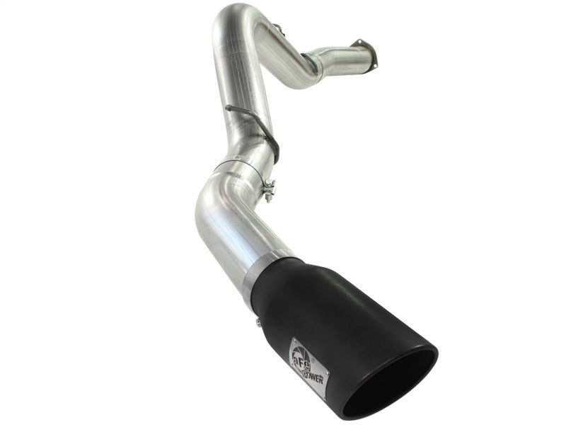 aFe MACHForce XP Exhaust 5in DPF-Stainless, GM Diesel Trucks 07.5-10 V8-6.6L 9(td) LMM