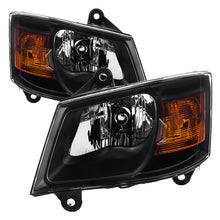 Carica l&#39;immagine nel visualizzatore di Gallery, xTune Dodge Grand Caravan 08-10 OEM Style Headlights-Black HD-JH-DGC08-AM-BK