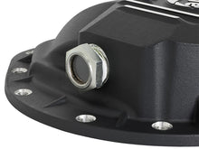 Charger l&#39;image dans la galerie, AFE Rear Differential Cover Black w/Machined Fins Nissan Titan XD 16-19 - w/Oil