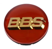 गैलरी व्यूवर में इमेज लोड करें, BBS Center Cap 56mm Red/Gold (56.24.012)