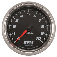 Charger l&#39;image dans la galerie, Autometer Pro-Cycle Gauge Tachometer 3 3/8in 10K Rpm Black