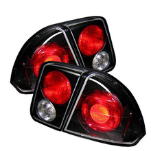 गैलरी व्यूवर में इमेज लोड करें, Spyder Honda Civic 01-05 4Dr Euro Style Tail Lights Black ALT-YD-HC01-4D-BK