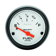 Carica l&#39;immagine nel visualizzatore di Gallery, Autometer Phantom 2-1/16 inch Fuel Level Gauge