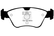 Charger l&#39;image dans la galerie, EBC 03-08 Chrysler Crossfire 3.2 Redstuff Front Brake Pads