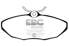 Charger l&#39;image dans la galerie, EBC 01-05 Ford Thunderbird 3.9 Redstuff Rear Brake Pads