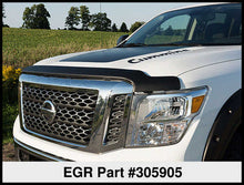 Laden Sie das Bild in den Galerie-Viewer, EGR 16+ Nissan Titan XD Superguard Hood Shield - Matte (305905)