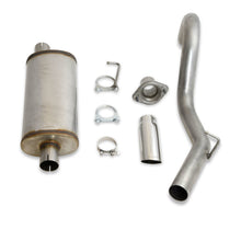 Carica l&#39;immagine nel visualizzatore di Gallery, JBA 00-06 Jeep Wrangler TJ 2.5L/4.0L 304SS Single Rear Exit Cat-Back Exhaust