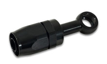 Cargar imagen en el visor de la galería, Vibrant -8AN Banjo Hose End Fitting for use with M14 or 9/16in Banjo Bolt - Aluminum Black