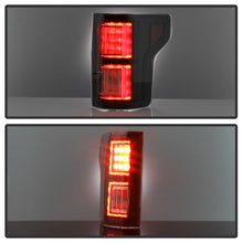 Load image into Gallery viewer, Spyder Ford F150 2015-2017 Light Bar LED Tail Lights - Black ALT-YD-FF15015-LBLED-BK