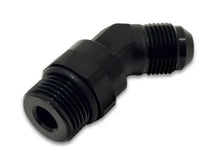 Charger l&#39;image dans la galerie, Vibrant -10AN Male to Male -10AN Straight Cut 45 Degree Adapter Fitting - Anodized Black