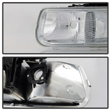 Carica l&#39;immagine nel visualizzatore di Gallery, Xtune Chevy TahOE 00-06 Amber Crystal Headlights Chrome HD-JH-CSIL99-C