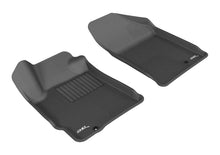 Charger l&#39;image dans la galerie, 3D MAXpider 2007-2012 Nissan Altima Coupe/Sedan Kagu 1st Row Floormat - Black