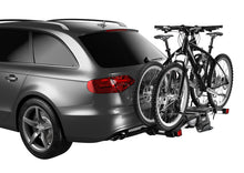 Laden Sie das Bild in den Galerie-Viewer, Thule EasyFold XT 2 - Fully Foldable Platform Hitch Bike Rack (Up to 2 Bikes) - Black/Silver