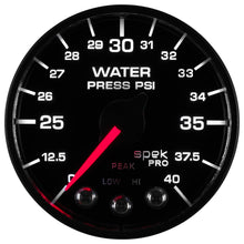 Charger l&#39;image dans la galerie, Autometer Spek-Pro - Nascar 2-1/16in Water Press 0- 40 psi Bfb