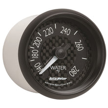 Laden Sie das Bild in den Galerie-Viewer, Autometer GT Series 52mm Mechanical 140-280 Deg F Water Temperature Gauge