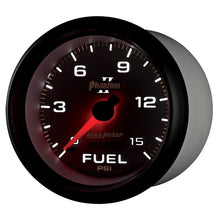 Charger l&#39;image dans la galerie, Autometer Phantom II 2-5/8in 0-15PSI Mechanical Fuel Pressure Gauge