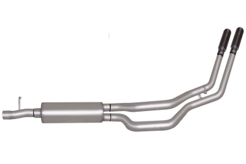 Gibson 17-18 Ford F-250 Super Duty XLT 6.2L 2.5in Cat-Back Dual Sport Exhaust - Stainless