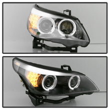 Load image into Gallery viewer, Spyder 08-10 BMW 5-Series E60 w/AFS HID Projector Headlights - Black (PRO-YD-BMWE6008-AFSHID-BK)