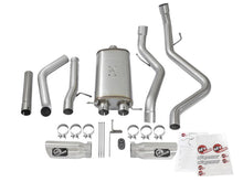 Carica l&#39;immagine nel visualizzatore di Gallery, aFe MACH Force-Xp 3in CB SS Dual Exhaust w/Polished Tips 09-16 GM Silverado/Sierra 4.3L/4.8L/5.3L