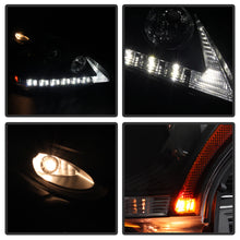 Cargar imagen en el visor de la galería, Spyder Lexus RX330 2004-2006 Projector Headlights Halogen Model- DRL LED Blk PRO-YD-LRX35004-DRL-BK