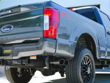 Carica l&#39;immagine nel visualizzatore di Gallery, Gibson 20-21 Ford F250/F350 7.3L 3in Cat-Back Dual Sport Exhaust System Stainless - Black Elite