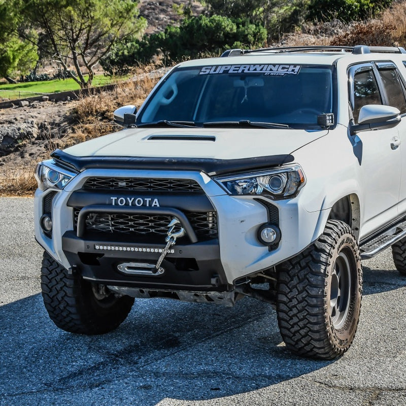 Westin 14-20 Toyota 4Runner Pro-Series Front Bumper  W/Round Bull Bar - Textured Black